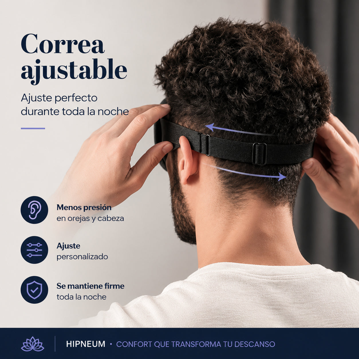 Antifaz 3D para Dormir sin Presión en los Ojos