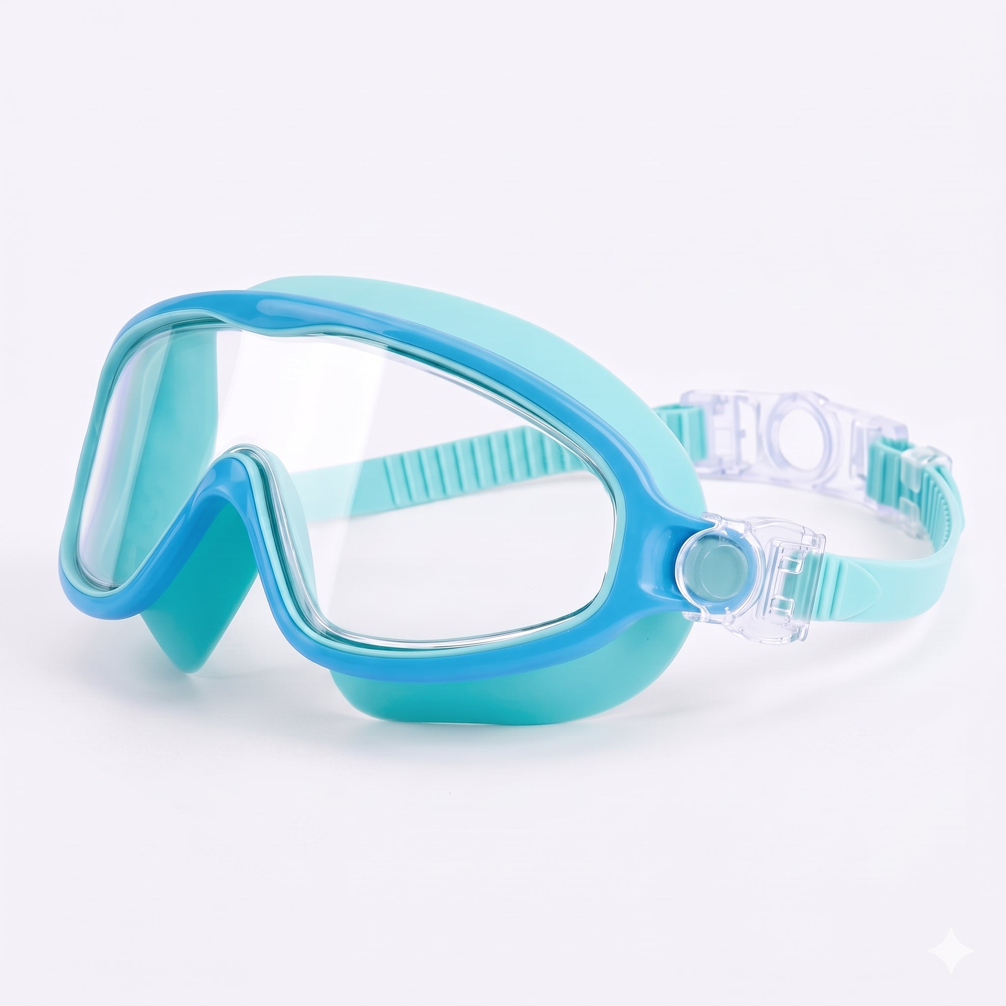 Gafas de Natación Infantiles con Clip — Sin Tiras, Antivaho | Niños 2-12 años